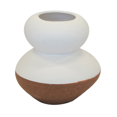 CERAMIC ORB VASE WHITE MEDIUM 24CM (H) X 22CM (D) Introducing our Ceramic Orb Vase, a beautifully crafted piece for your home decor. Measuring 24cm in height and 22cm in diameter, its medium size is perfect for displaying your favorite flowers or plants. Made of high-quality ceramic, this vase adds a touch of elegance and style to any room.  Delivery 5 to 7 working days   