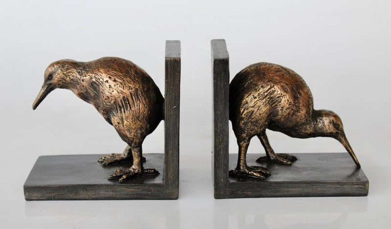CURLEW BIRD PAIR OF BOOKENDS 16X17CM