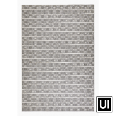 Lineo Collection A263-K704  Add a touch of modern sophistication to your outdoor space with the Lineo Collection rug A263-K704. This rug is crafted with 100% polypropylene, ensuring durability and comfort, and is ideal for both indoor and outdoor use. Its sleek and minimalistic design adds a chic element to any area of your home.