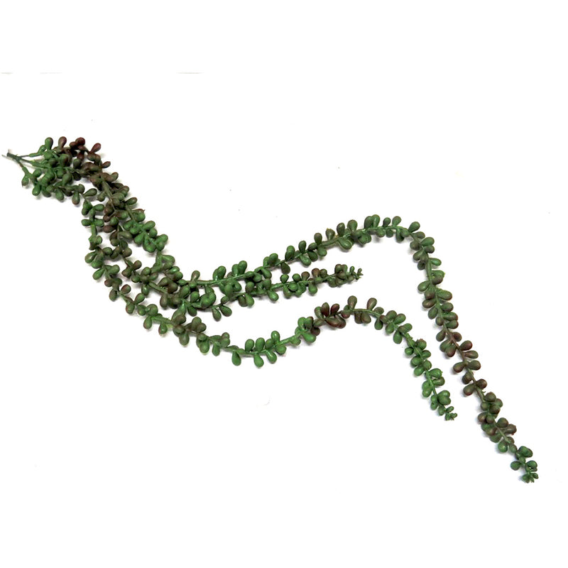 Introduce a touch of nature into your space with our Rosary Plant. This 79cm artificial plant is a perfect addition to any room, providing a low-maintenance yet realistic alternative to real plants. Enjoy the benefits of greenery without the hassle of watering or upkeep- UNIQUE INTERIORS