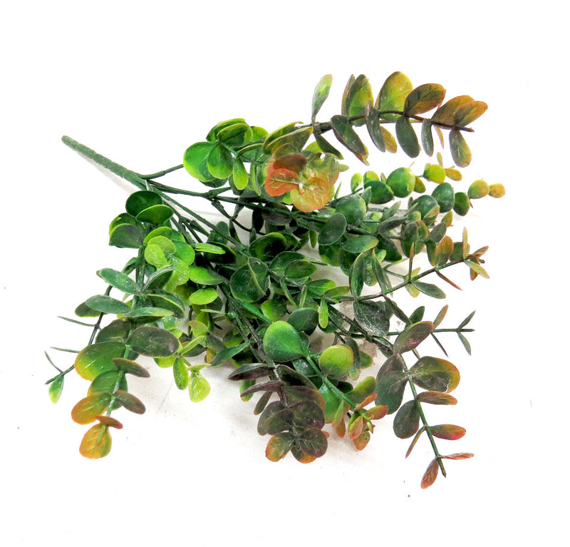Experience the beauty of nature with Euca Bunch Mellow Fruitfulness. This 32cm artificial eucalyptus bunch brings the serene and tranquil ambiance of fresh greenery to any space. Perfect for adding a touch of nature to your home or office décor-UNIQUE INTERIORS