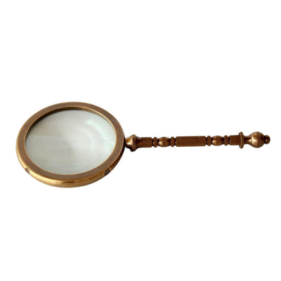 Brass magnifying glass