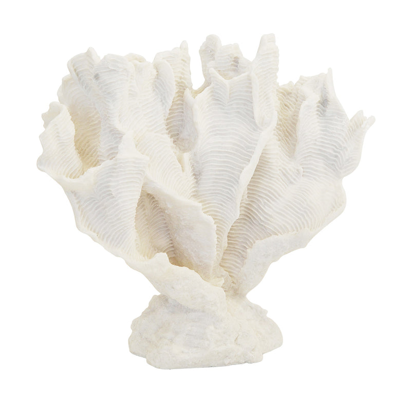 Coral lettuce on stand white x.large (32cm x 40cm)