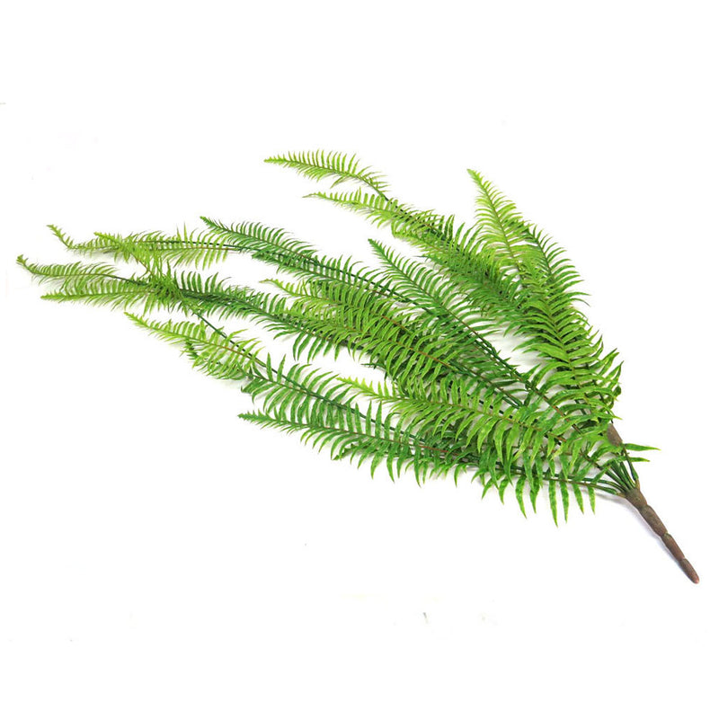 Enhance any space with the Fern Clanwilliam artificial plant. Standing at 119cm, this lifelike plant adds a touch of greenery without the hassle of maintenance. Perfect for busy homes or offices, it offers a natural look and feel, creating a sense of calm and tranquility in any space- UNIQUE INTERIORS
