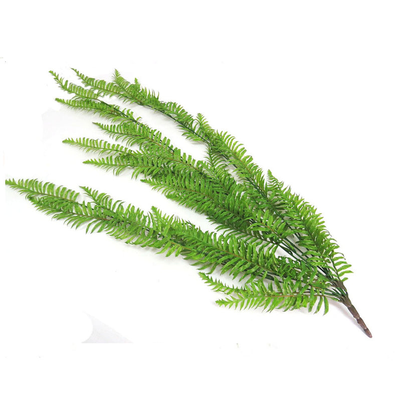 Introduce peaceful greenery into your space with the Fern Cedarberg. This lifelike 105CML artificial plant brings the beauty of nature indoors without the hassle of maintenance. Create a serene atmosphere with this realistic and durable addition to your home or office-unique interiors