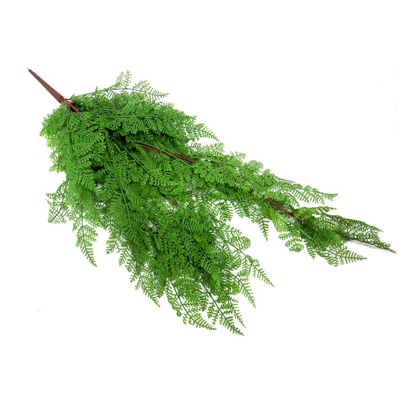 Experience the beauty of nature with the Maiden Heaven Fern. This real touch full maiden hair fern plant adds a touch of elegance to any space. With its cml hanging feature, it&