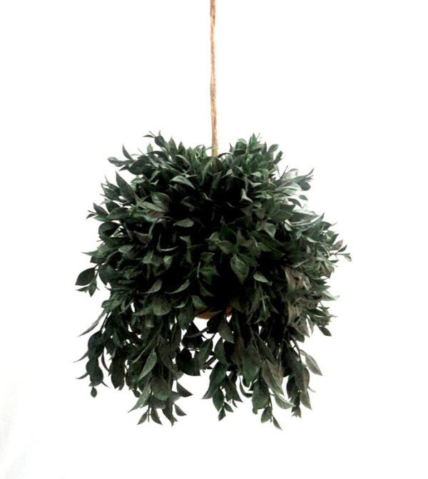 Elevate your indoor or outdoor space with the elegant Hopea Hanging Plant. Its 31cm length from top of ball provides ample room for your plant to flourish, while the 50cm cord and 81cm total length make it easy to hang anywhere. Enjoy the benefits of this stylish and convenient plant hanger- UNIQUE INTERIORS