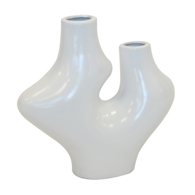 CERAMIC SUKI VASE WHITE (26CM X 26CM) Expertly crafted with high-quality ceramic, the CERAMIC SUKI VASE WHITE (26CM X 26CM) brings a touch of elegance to any room. Its sleek design and durable material make it the perfect addition to your home decor. Enhance your space with this stunning vase and elevate your interior style.  Delivery 5 to 7 working days