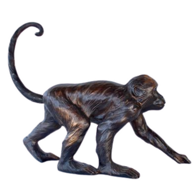 MONKEY WITH LONG TAIL 27X34X10CM Introducing our Monkey with Long Tail Ornament, measuring 27x34x10cm. Made with high-quality materials, this ornament adds a unique touch to any room. Its long tail design adds a playful yet elegant element, making it the perfect addition to any decor.  DELIVERY 5 to 7 working