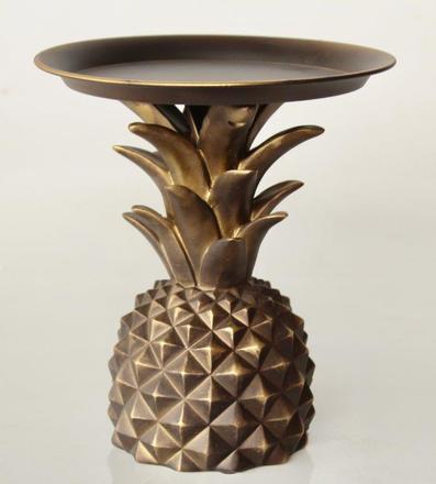 PINEAPPLE WITH TRAY 30X26CM