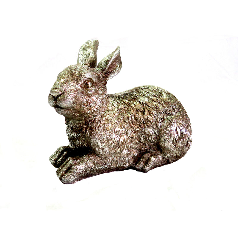 Introduce a touch of antique charm to your space with Bellatrix Rabbit. This 650gms silver rabbit is 20cm wide and 17cm tall, featuring exquisite detailing that adds to its superb color and form. A must-have item for any collector or lover of vintage decor-unique interiors