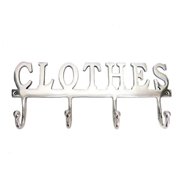 Clothes Hook Silver