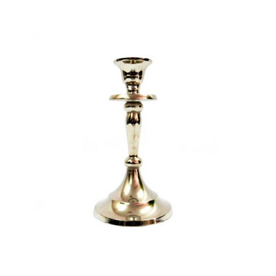 Elevate your home decor with our Candle Stand Silver small. Made from copper, this elegant stand holds tealight candles and adds a touch of sophistication to any occasion. Its craftsmanship and size make it a must-have addition to your space, measuring 19x10.5x5 inches.UNIQUE INTERIORS.