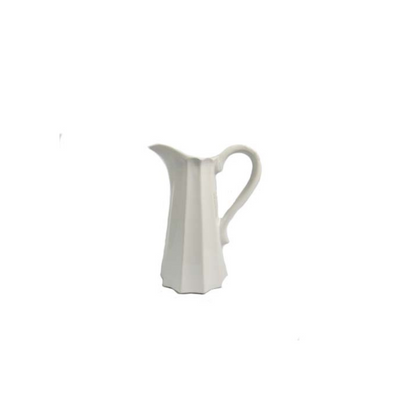 The Port 4 Jug is a multifunctional and stylish enhancement to your home decor. With dimensions of 17.5 x 10.4 x 21.6, this jug can also serve as a planter, bringing a touch of nature into your environment. Its elegant white design is the perfect complement to any decor, making it an essential addition for both utilitarian and aesthetic reasons.UNIQUE INTERIORS.