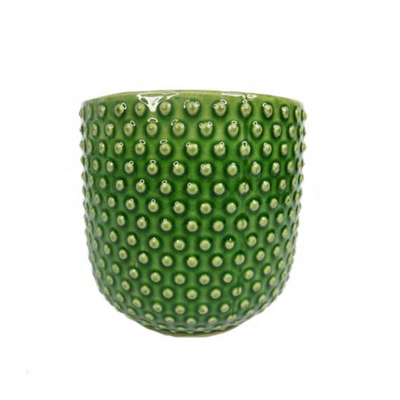 The Popstar Pot  is a must-have for any plant lover. Its compact 15cm diameter and 14.5cm height make it perfect for small spaces while still providing ample room for your plants to thrive. Its versatility allows for endless possibilities, making it the perfect addition to your indoor or outdoor garden."UNIQUE INTERIORS