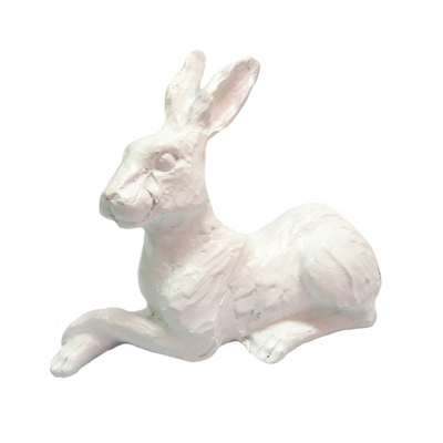ntroducing Harebella White, the hare with a size of 17cm x 22cm. As a product expert, I can confidently say that this petite size makes it perfect for display or gifting. Made with high-quality materials, it adds a touch of elegance to any space. UNIQUE INTERIORS.