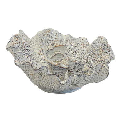 This elegant Ceramic Fantasy Coral Statue is a perfect addition to any room. It stands 16cm tall and 34cm wide, making it an eye-catching piece with its unique design. Crafted from ceramic material, it's perfect for adding touches of coastal-inspired style to your decor. Whether you're looking to give your living space a new vibe or just want to add a unique piece of art to your interior, this Ceramic Fantasy Coral Statue is the perfect choice.  