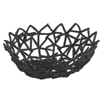 This Coral Starfish Bowl Black brings an elegant touch to your home. With a size of 37CM (D) X 13CM (H), it is perfect for any living room, entrance hall, or bedside table. It offers a unique interior decor piece, making a lovely addition to any home.  Coral starfish bowl black  Size  37CM (D) X 13CM (H)  Perfect for your living room, entrance hall, or on your bedside tables.  Lovely addition to any home. Interior Decor Piece.  Unique Interiors 