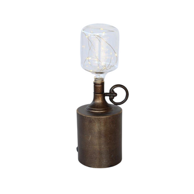 Unique Interiors, a source for timeless decor that complements any aesthetic, now offers Led Battery Operated Metal Light 35X12CM.  Delivery 5 - 7 working days