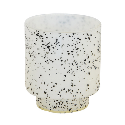 Add a touch of unique lighting to your home interior with the Lustre sesame seed votive small. At 15 x 18 cm, this votive provides a gentle, diffused light to complement any space. With its sesame seed design, it provides a beautiful texture and will add a touch of sophistication to any room.  Description  Lustre sesame seed votive small