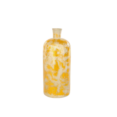 This recycled glass bottle adds an upscale touch to any space. Its 32 x 12 cm dimensions ensures a superior level of elegance with enough room for any liquid or dry storage. A sustainable, stylish choice for any home or workplace.  Delivery 5 - 7 working days