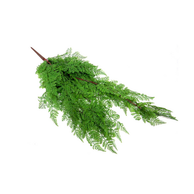 Experience the beauty of nature with the Maiden Heaven Fern. This real touch full maiden hair fern plant adds a touch of elegance to any space. With its cml hanging feature, it's perfect for sprucing up your home or office. Enjoy the benefits of bringing the outdoors in with this stunning addition- unique interiors