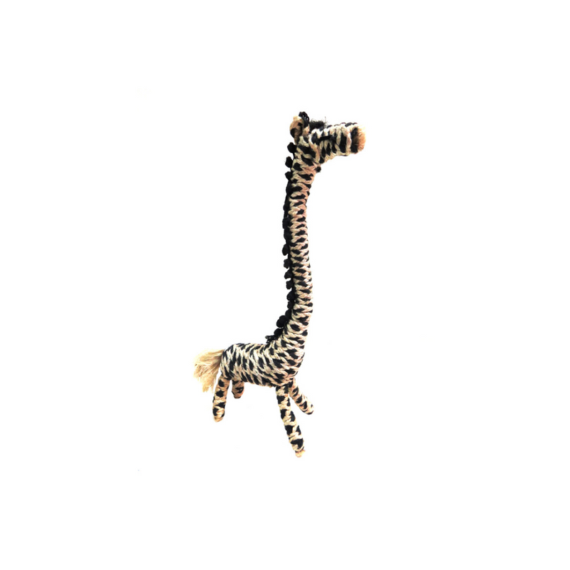 This 15cm x 30cm handmade giraffe will bring a unique touch to any space. It&