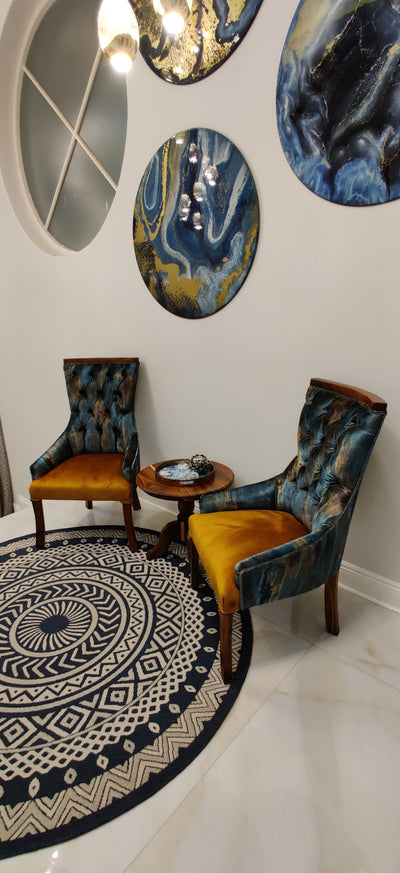 Unique Interiors Lifestyle Kiaat custom executive chair hertex fabrics chair