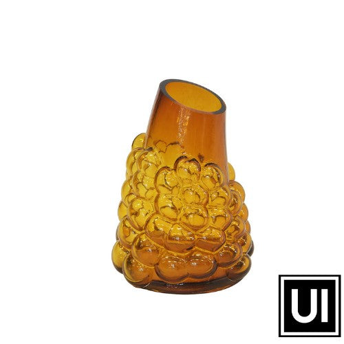 Lustre bubble amber vase small unique interiors  lifestyle 