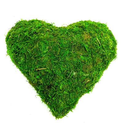 Show your loved one how much they mean to you with Heartthrob – a handmade moss heart in a full, lush shape. This charming 25cm by 25cm by 8cm decoration is finished in double-sided moss, making it a unique and special gift.