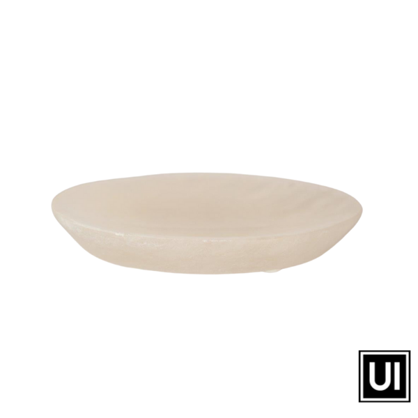 Oval Alabaster Soap Dish