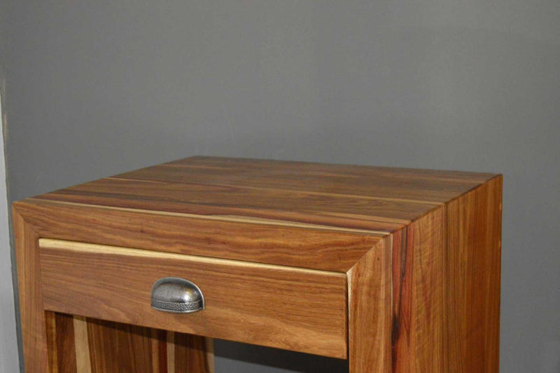 Kiaat Classic Bedside Table with drawer