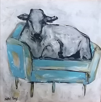 Cow 2 500 x 500mm