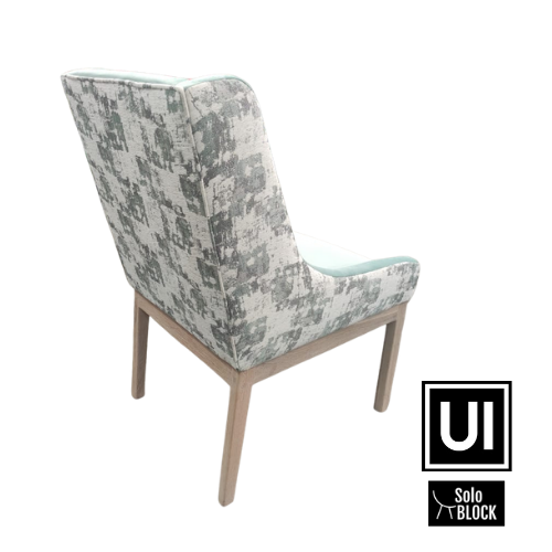 Solo block Lincon Upholstered Chair Large Aswood
