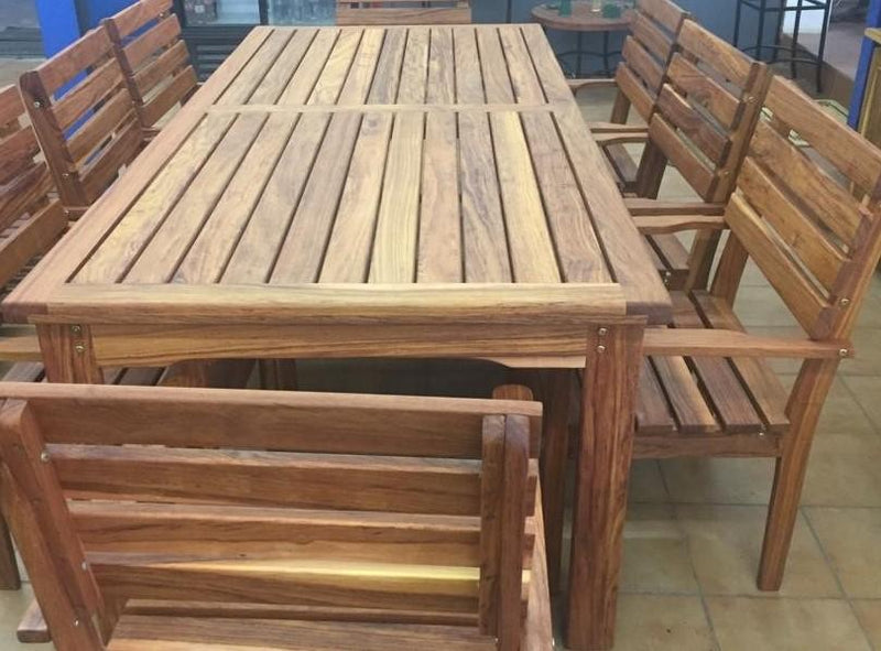 Special seater Kiaat patio set incl chairs