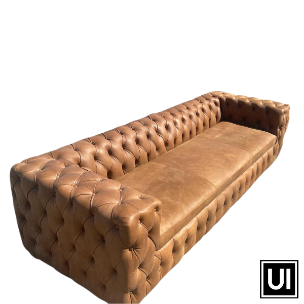 Soloblock fully buttoned Alaska couch